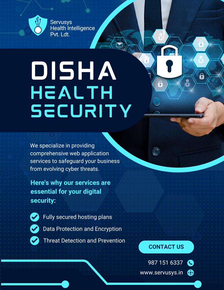 disha, servusys, healthcare website, dpdp act, dpdp compliance